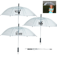 46" Arc Clear Umbrella